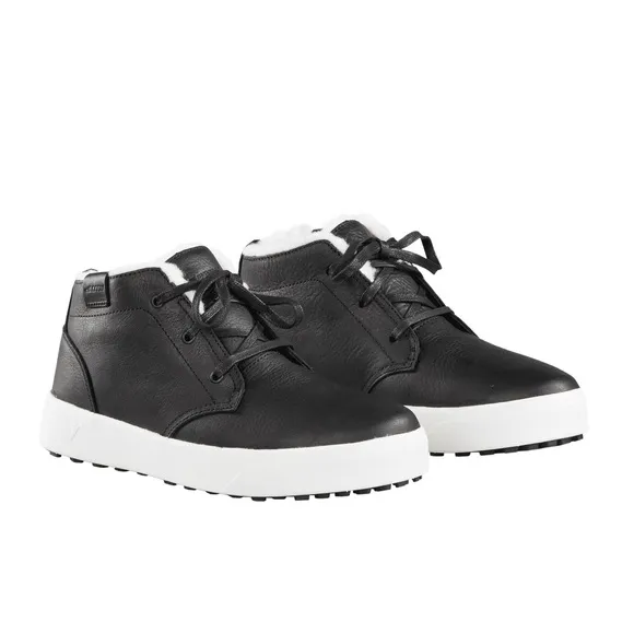 New $200 BAFFIN Men’s Distillery Black Leather Waterproof Chukka Boots Size 7