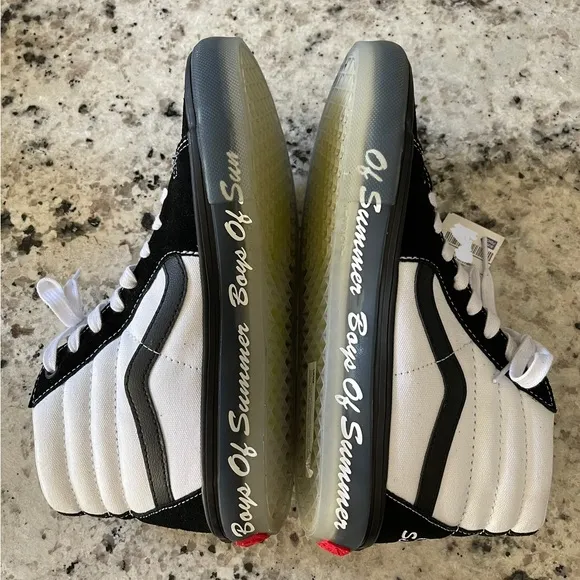 NEW 9 Vans Sk8-Hi VCU Skate Shoe Boys of Summer High tops Street Wear skate Rad