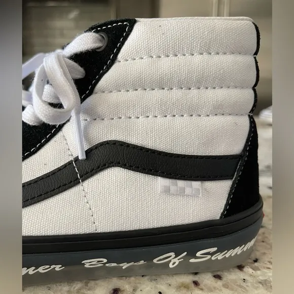 NEW 9 Vans Sk8-Hi VCU Skate Shoe Boys of Summer High tops Street Wear skate Rad
