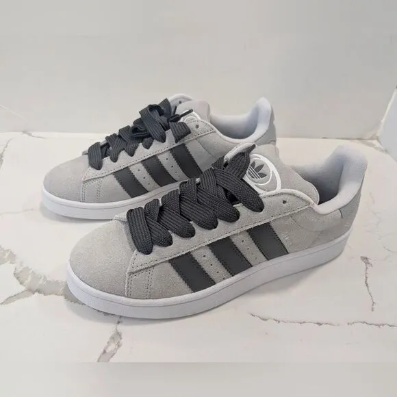 New Adidas Campus 00s Shoes sneakers suede leather Grey Two/Charcoal/Cloud 10.5