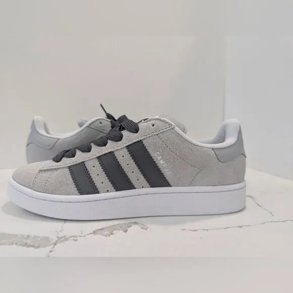 New Adidas Campus 00s Shoes sneakers suede leather Grey Two/Charcoal/Cloud 10.5