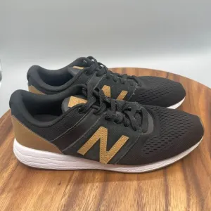 New Balance 24 V1 Shoes Mens Size 8.5 Black Running Walking Comfort Sneakers