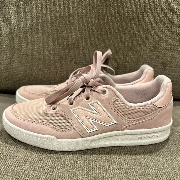 New Balance 300 Pink and White Shoes