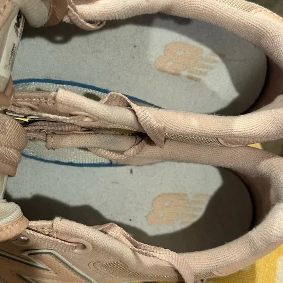 New Balance 300 Pink and White Shoes