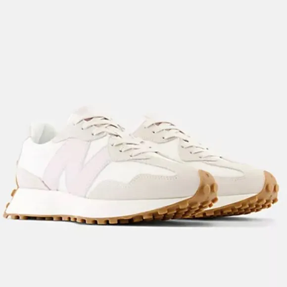 New Balance 327 Womens Sneakers Shoes Moonbeam &amp; December sky various size 6