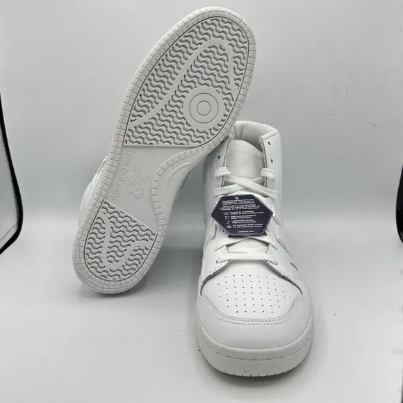 New Balance 480 Triple White BB480COC Hi top Sneaker skate Shoes Mens 9 D