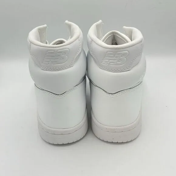 New Balance 480 Triple White BB480COC Hi top Sneaker skate Shoes Mens 9 D