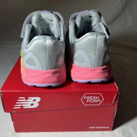 New Balance Fresh Foam Arishi v4 Bungee Kid's Shoes Gray Girls US Size 5T