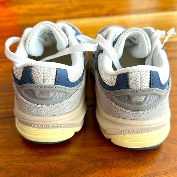 New Balance Kids' 990 Sneakers - Blue and Gray