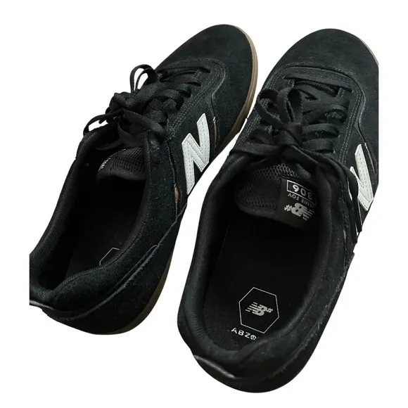 New Balance Numeric 306 Jamie Foy Gum &amp; Black Skate Shoes Size 14