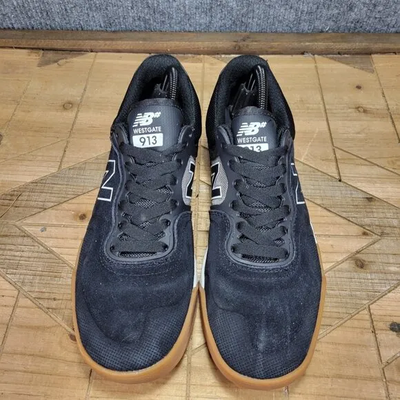 New Balance Westgate Numeric 913 Men's Black GuM Skate Shoes Size 10