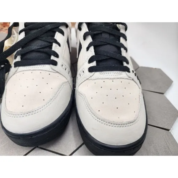 NEW Converse AS-1 Pro Ox CONS Skate Shoes White Black Suede Mens Size 12 A07624C