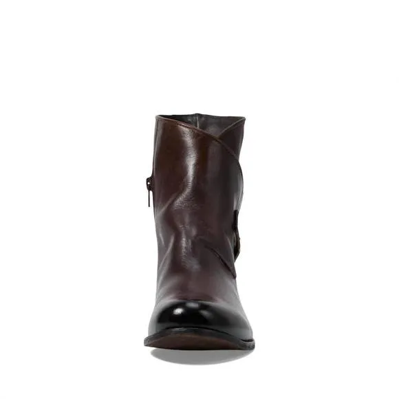 NEW ERIC MICHAEL women's malaga boots in dark brown