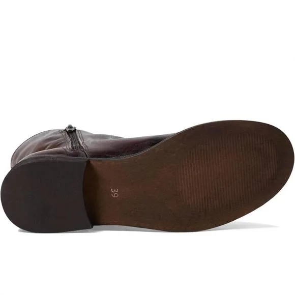 NEW ERIC MICHAEL women's malaga boots in dark brown
