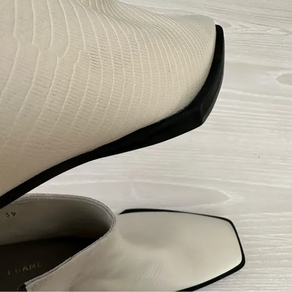 NEW Frame le Maddox ankle cream boots euro 38.5 or‎ 8 reg $498