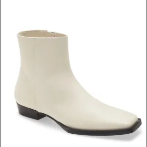 NEW Frame le Maddox ankle cream boots euro 38.5 or‎ 8 reg $498