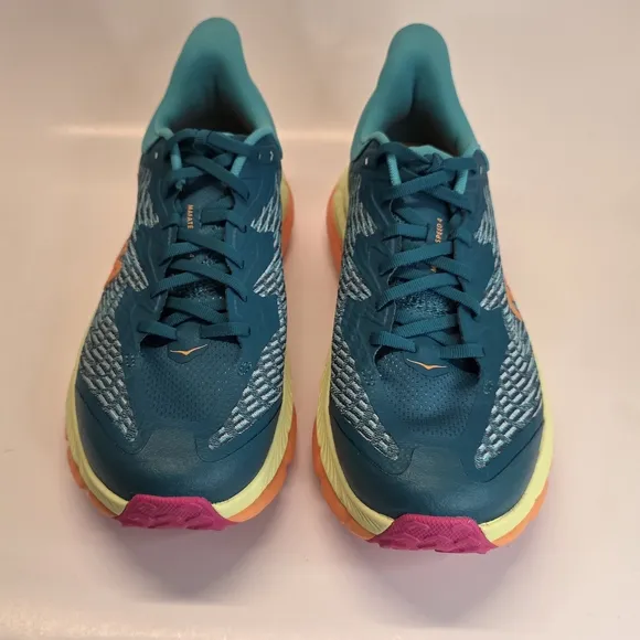 New Hoka One One Mafate Speed 4 Men's Shoes  Deep Lake Sneakers Size 10D