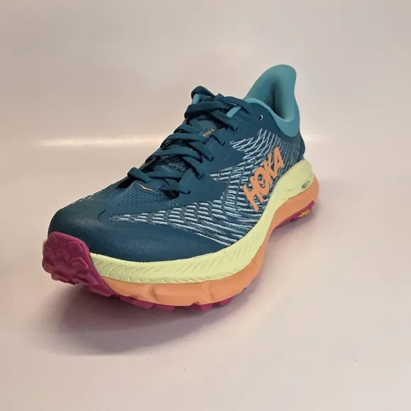 New Hoka One One Mafate Speed 4 Men's Shoes  Deep Lake Sneakers Size 10D