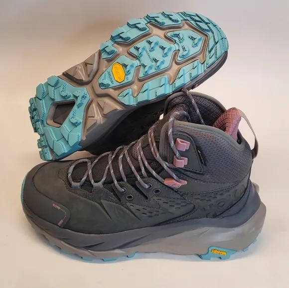 New Hoka One One Womens Kaha 2 Mid GTX Gore-Tex Hiking Boot Shoes Size 7B