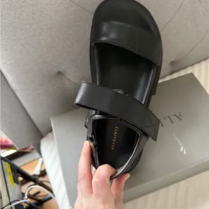 New in box - All Saints Black Women's Sandals