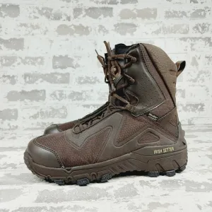 NEW Irish Setter Work Brown High Top Waterproof Nano-Toe 5&quot; Lace Up Boots K964