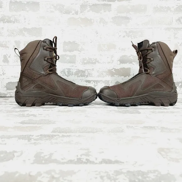 NEW Irish Setter Work Brown High Top Waterproof Nano-Toe 5&quot; Lace Up Boots K964