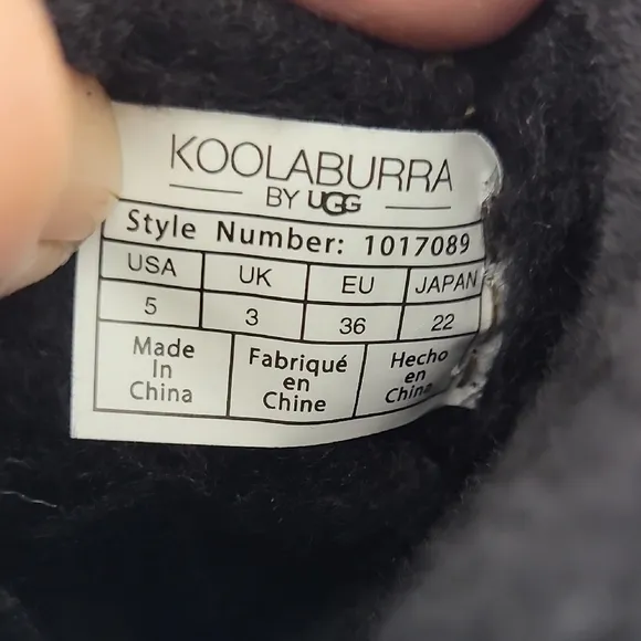 NEW Koolaburra by UGG Womens 5 Koola Tall Fashion Suede Boot, Black
