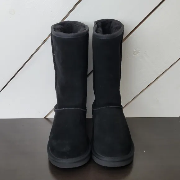 NEW Koolaburra by UGG Womens 5 Koola Tall Fashion Suede Boot, Black