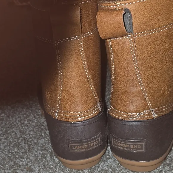 New Land's End Water Resistant  Duck Boots