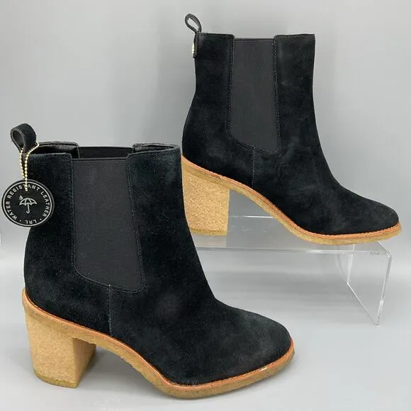 NEW Lauren Ralph Lauren Women’s Marianna Chelsea Boots Black Size 10B