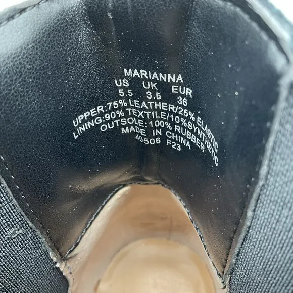 NEW Lauren Ralph Lauren Women’s Marianna Chelsea Boots Black Size 5.5B