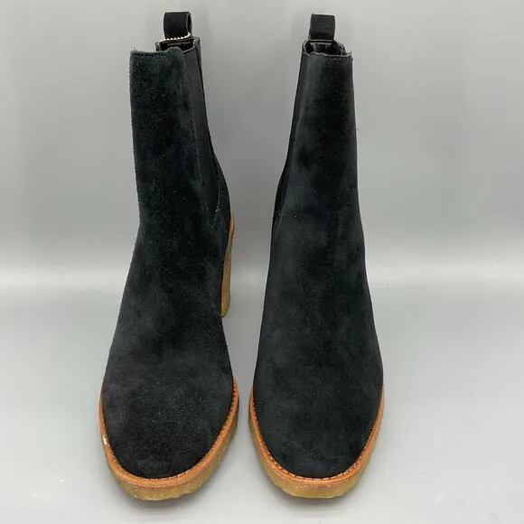 NEW Lauren Ralph Lauren Women’s Marianna Chelsea Boots Black Size 5.5B