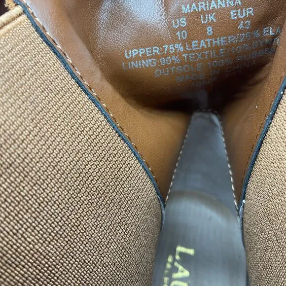NEW Lauren Ralph Lauren Women’s Marianna Chelsea Boots Brown Size 10