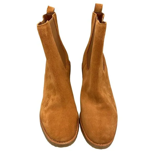 NEW Lauren Ralph Lauren Women’s Marianna Chelsea Boots Brown Size 10