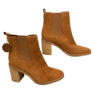 NEW Lauren Ralph Lauren Women’s Marianna Chelsea Boots Brown Size 10