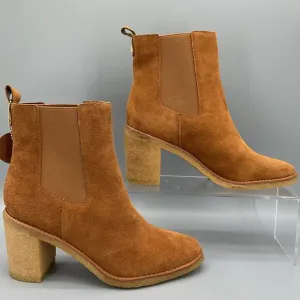 NEW Lauren Ralph Lauren Women’s Marianna Chelsea Boots Brown Size 9