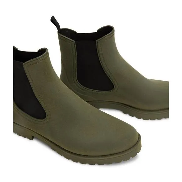 NEW MATT &amp; NAT women's laney vegan rain boots in matt olive