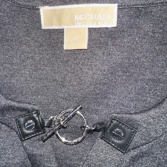 NEW!! MICHAEL KORS Chain Detail Dress – Size L