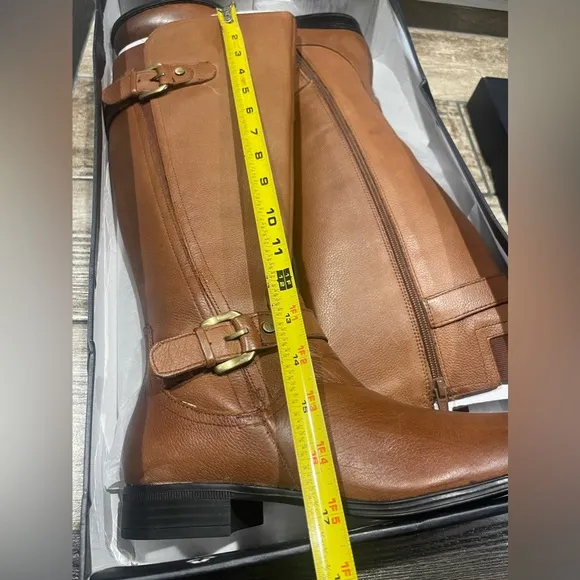 NEW Naturalizer Casual Jean Leather Riding Boots NEW 🤎