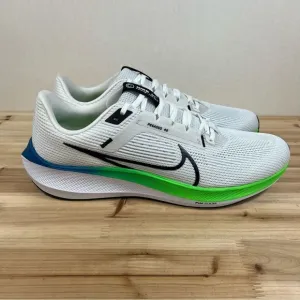 NEW Nike Pegasus 40 running shoes Mens 14 Platinum Tint black white green