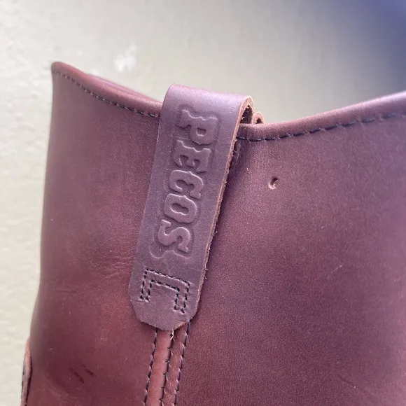 New Red Wing 9&quot; Pecos Size 10 3E Wide Work Boots Steel Toe Leather Brown 8241