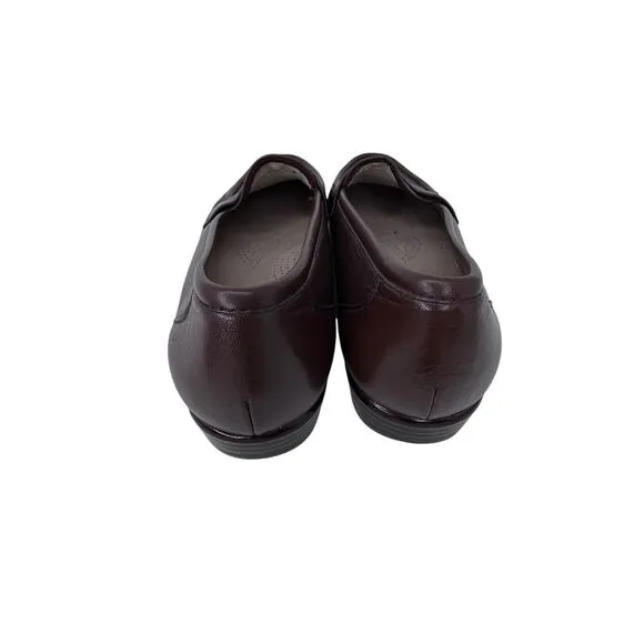 NEW SAS Tripad Loafer Comfort Shoes Slip-On Leather Burgundy Womens Size‎ 10