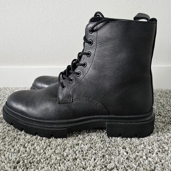 New Schuh Leather Men's Lace-Up Boots sz 42 (9)