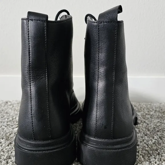New Schuh Leather Men's Lace-Up Boots sz 42 (9)