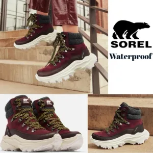 New Sorel kinetic breakthru Winter Boots with Chunky Soles and Durable