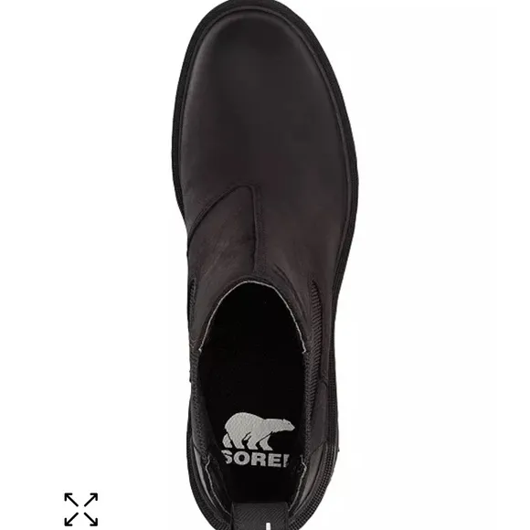 New! Sorel Waterproof Chelsea bootHi-Line heel Size 7 black $190