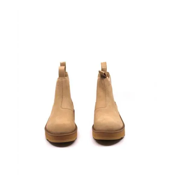 NEW SOREL women hi-line chelsea boot in canoe/ceramic