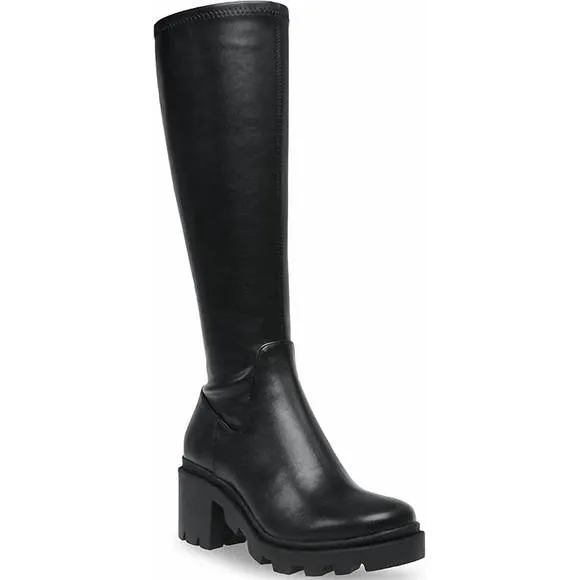 NEW STEVE MADDEN women's aberdeen boots in black