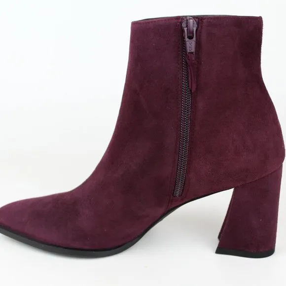 NEW Stuart Weitzman Suede Ankle Boots - Block Heel for Fall Work or Weekend