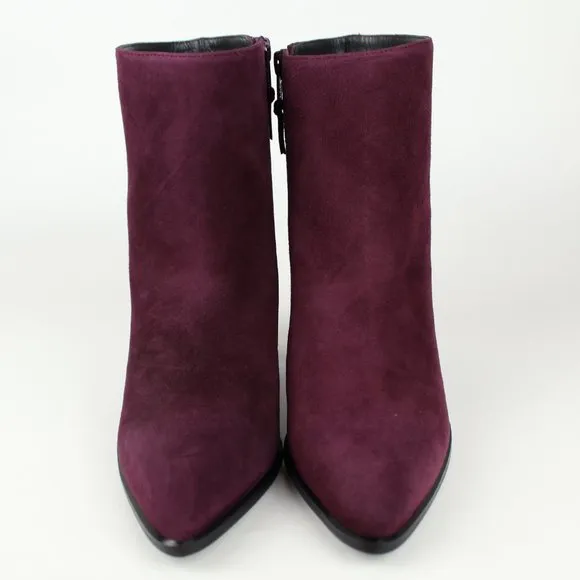 NEW Stuart Weitzman Suede Ankle Boots - Block Heel for Fall Work or Weekend